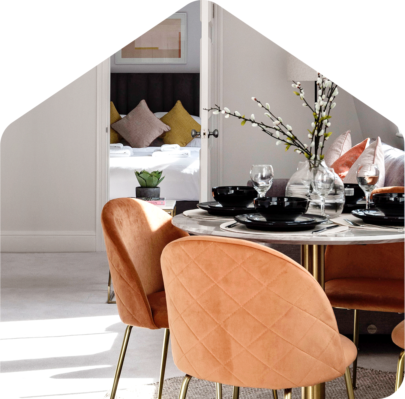 Quality homes for corporate and government stays